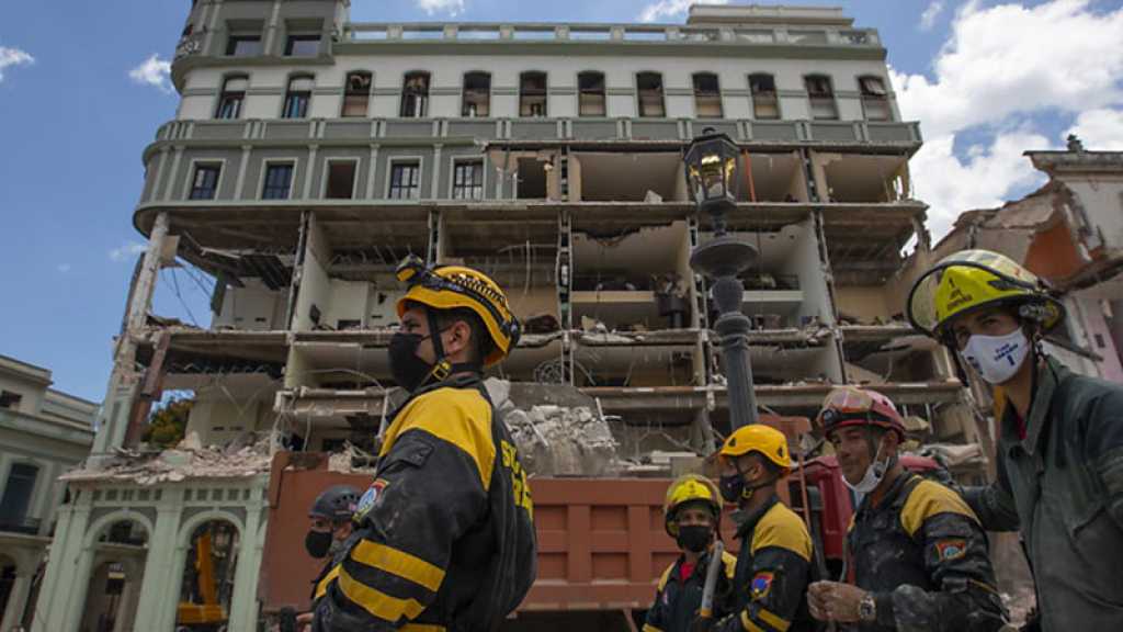 Explosion d’un hôtel à Cuba: le bilan grimpe à 31 morts