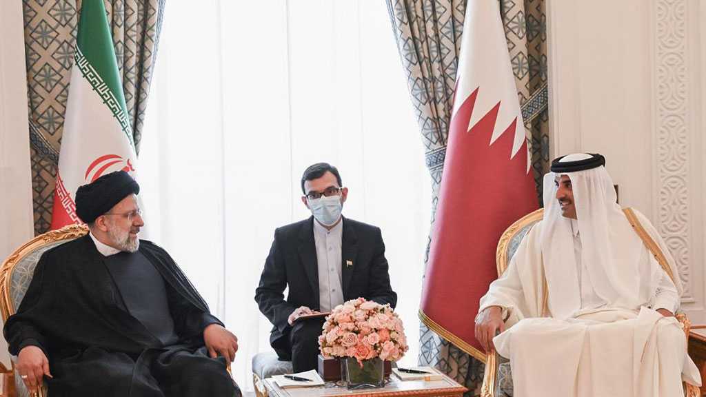 L’émir du Qatar reçu par le président Raïssi à Téhéran 