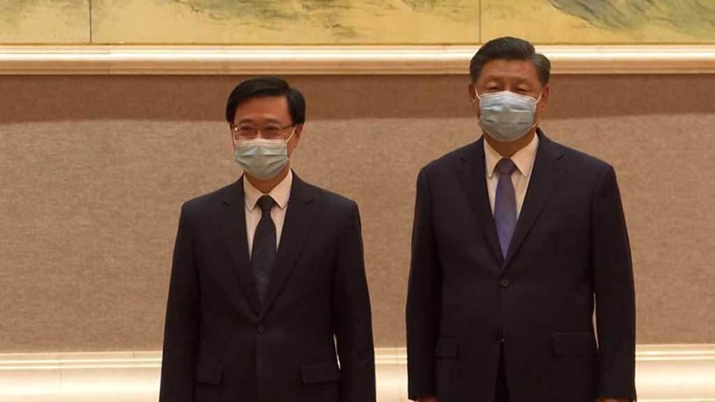 Hong Kong: le futur dirigeant John Lee reçu à Pékin par Xi Jinping