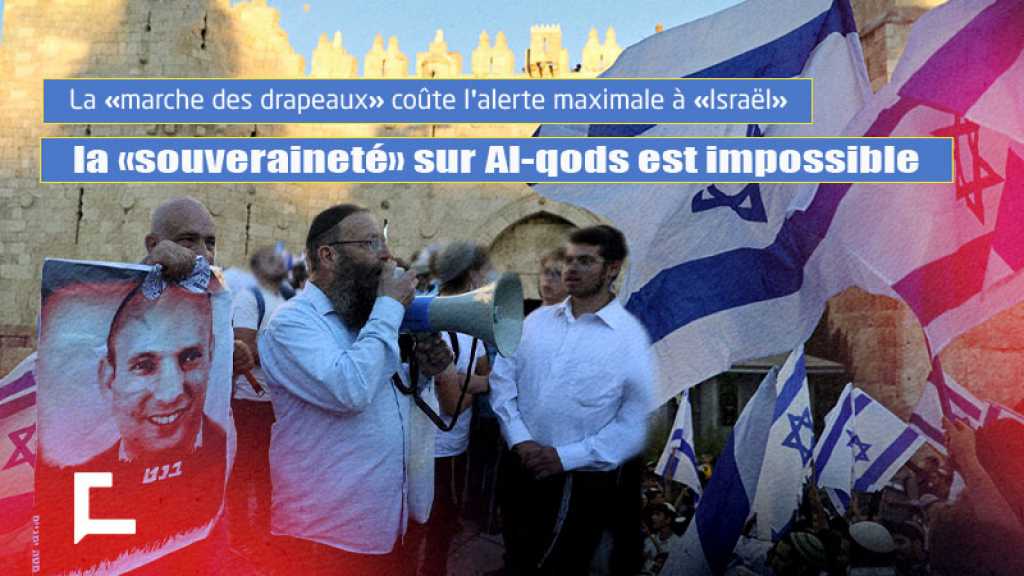 La «marche des drapeaux» coûte l’alerte maximale à «Israël» 