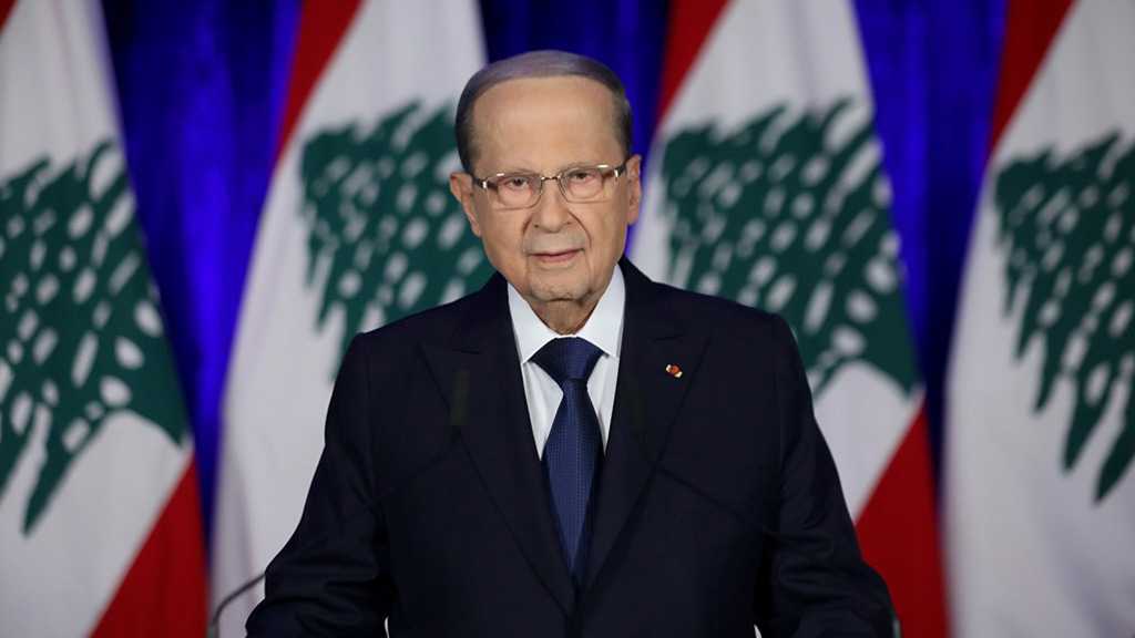 Le Liban ne renoncera pas à ses droits sur la richesse pétrolière et gazière, assure Aoun