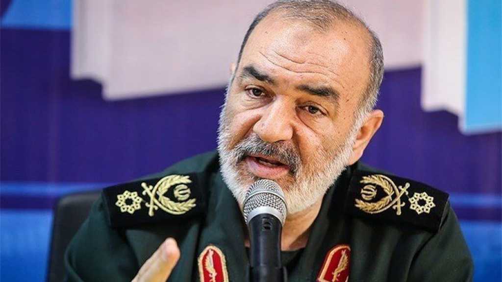 Le général Salami: Certains pays islamiques s’appuient sur le régime sioniste qui ne peut même pas se défendre