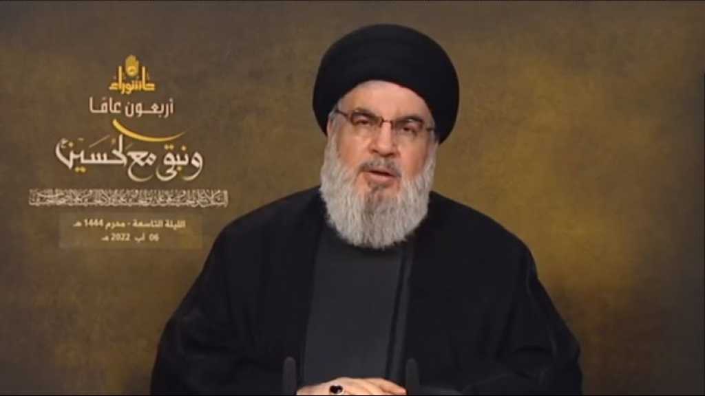 Sayyed Nasrallah: La résistance palestinienne sera victorieuse à Gaza, à l’ennemi israélien: Ne faites pas de mauvais calculs sur le Liban