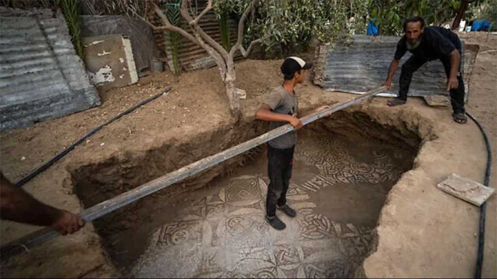 Gaza: un agriculteur découvre une mosaïque de la période byzantine alors qu’il voulait planter des oliviers