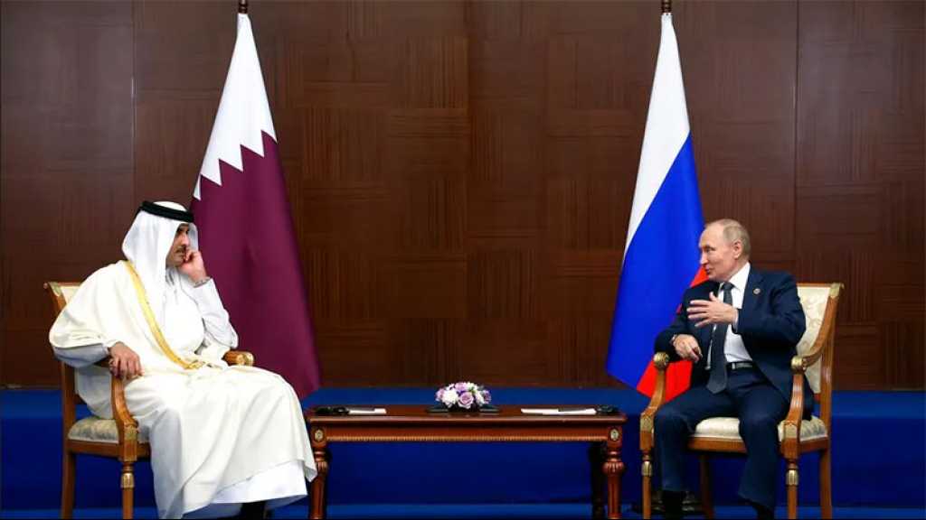 L’émir du Qatar loue «la coopération» de la Russie pour le Mondial