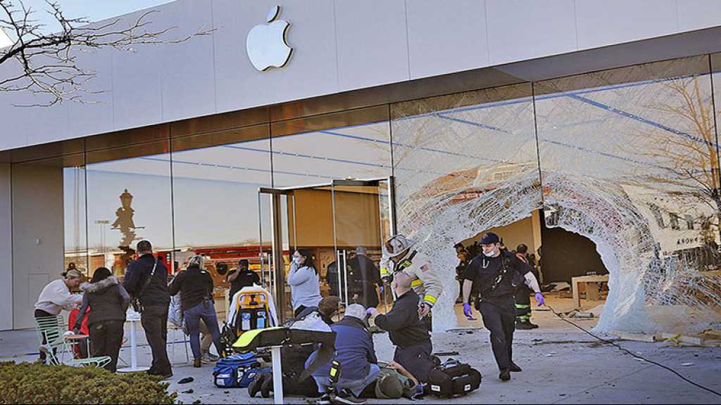Etats-Unis: une voiture fonce sur un magasin Apple, faisant un mort et 16 blessés