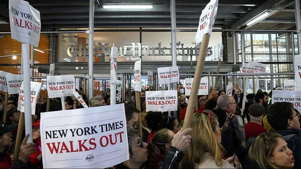 Etats-Unis: grève pour les salaires au New York Times, une première en 40 ans