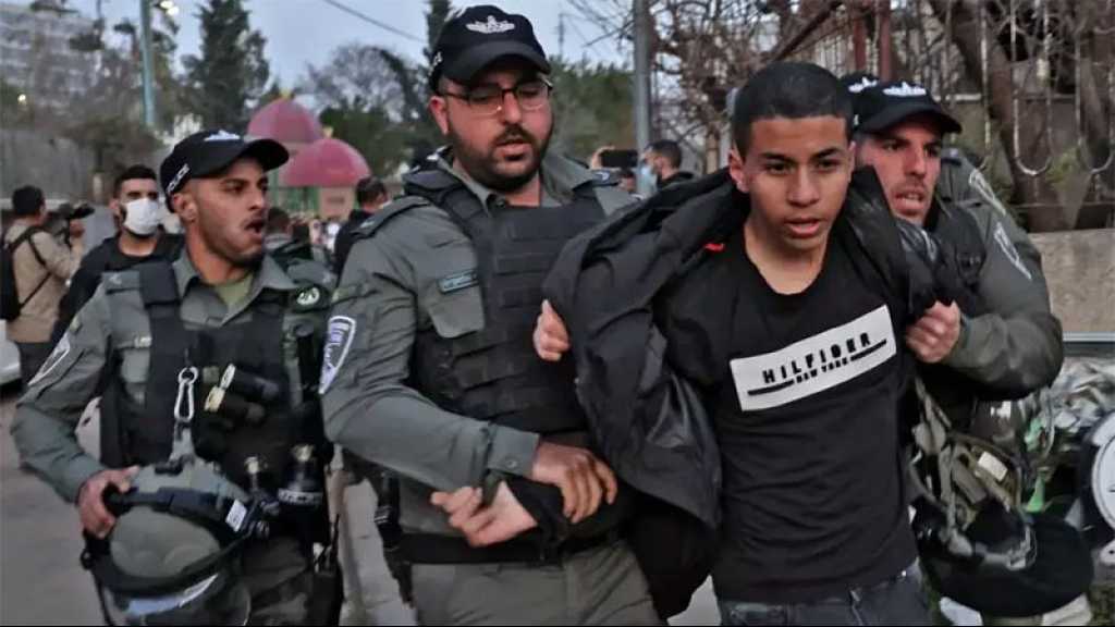 Environ 6.500 Palestiniens arrêtés par les sionistes en 2022
