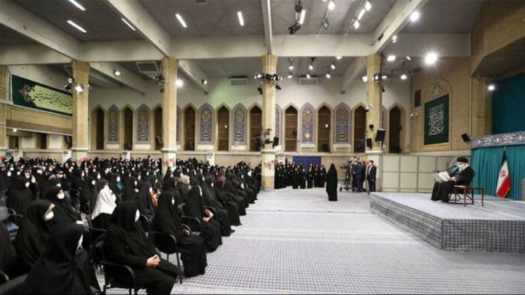 Rencontre d’un groupe de dames iraniennes avec sayyed Khamenei