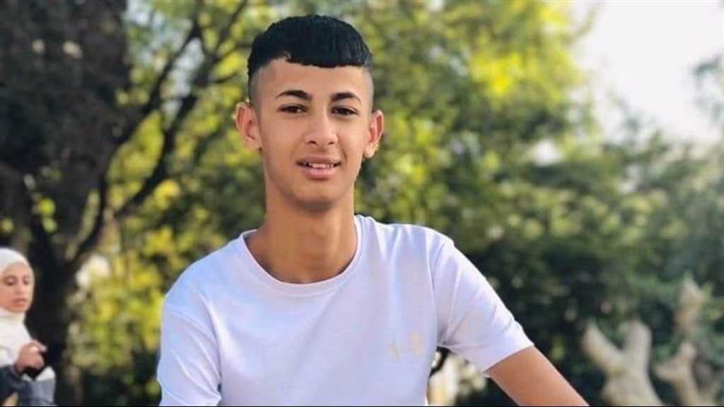 Un Palestinien de 16 ans tombe en martyre par des tirs israéliens
