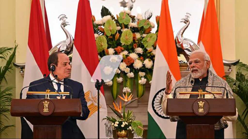 L’Inde et l’Egypte s’engagent dans un «partenariat stratégique»