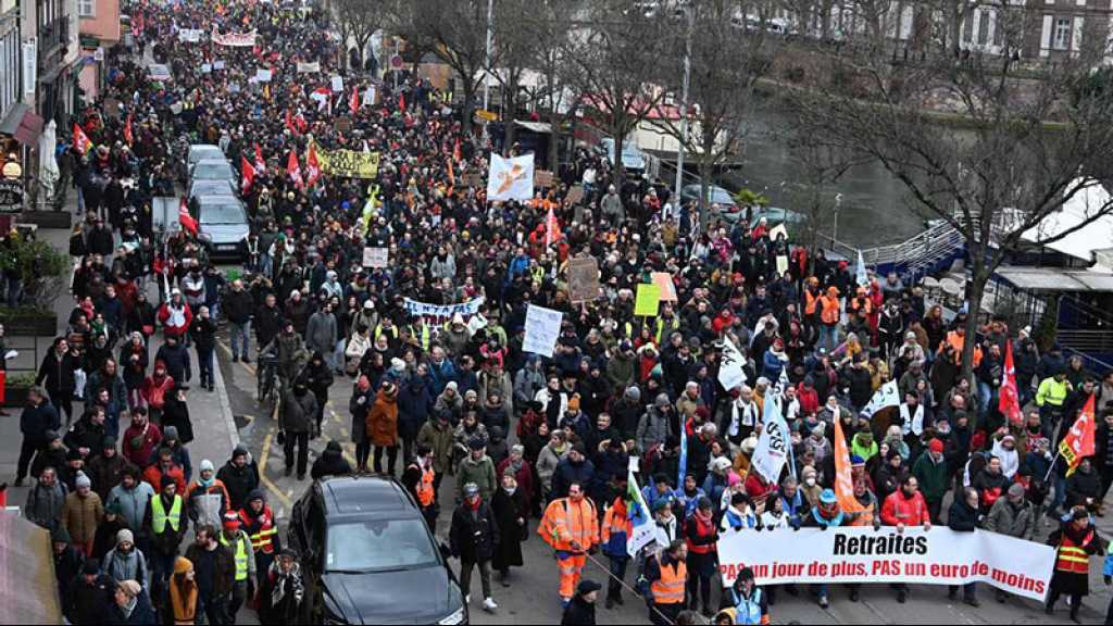 France: entre 1,2 et 2,8 millions de manifestants contre la réforme des retraites