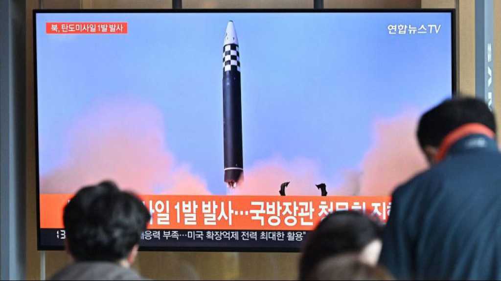 La Corée du Nord tire un missile intercontinental le jour de la visite du président sud-coréen au Japon