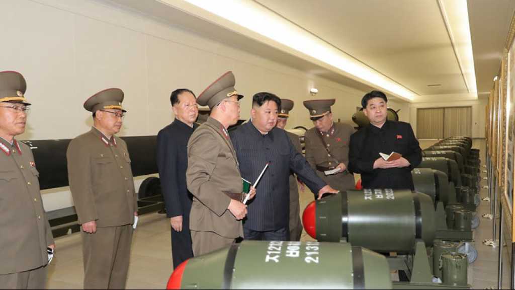 Corée du Nord: Kim veut accroître la production de «matériel nucléaire militaire»