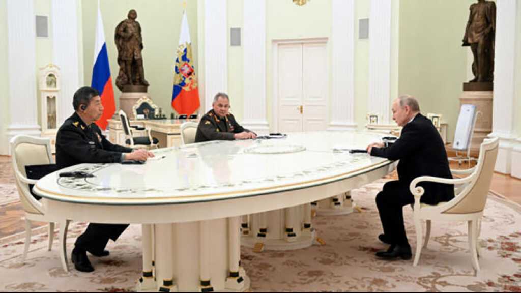Poutine a reçu le ministre chinois de la Défense à Moscou
