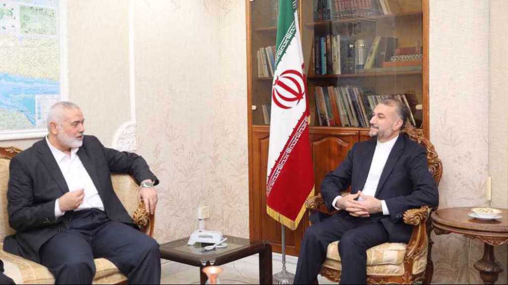 Abdollahian à Haniyeh: L’Iran continuera à soutenir le peuple palestinien et les groupes de résistance