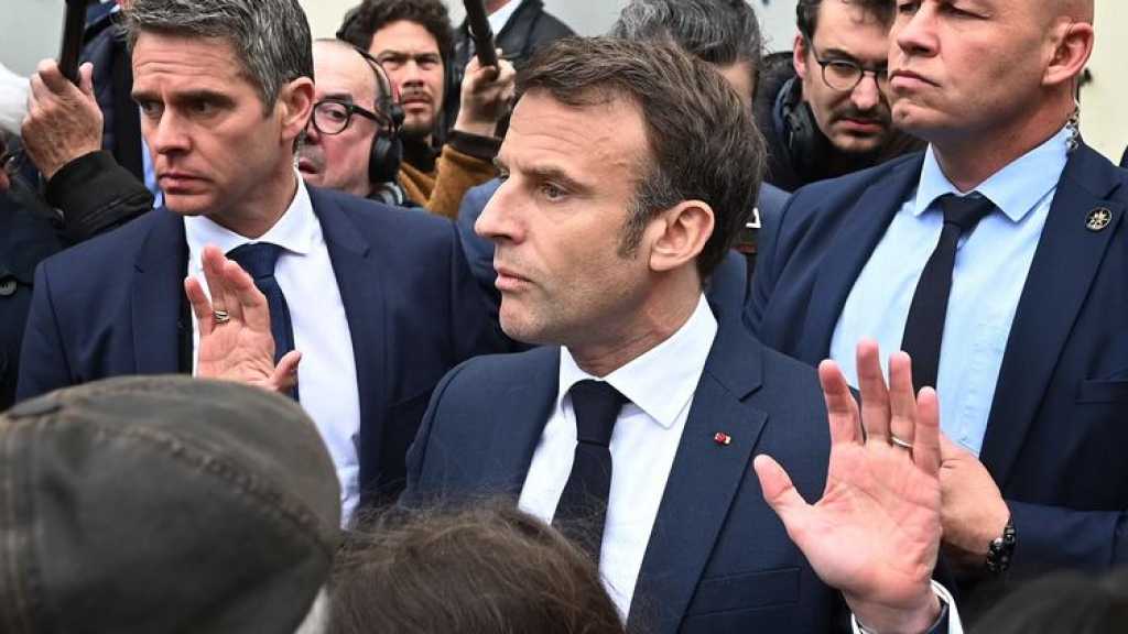 Macron assure que les protestations ne l’empêcheront pas «d’avancer»