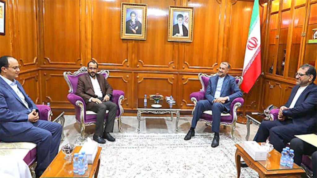 Le chef de la diplomatie iranien rencontre le négociateur en chef du gouvernement de salut national du Yémen