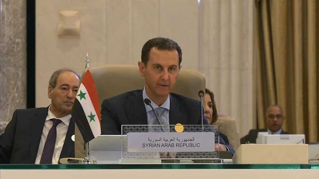 Assad appelle à réorganiser les affaires arabes avec le moins d’interventions étrangères