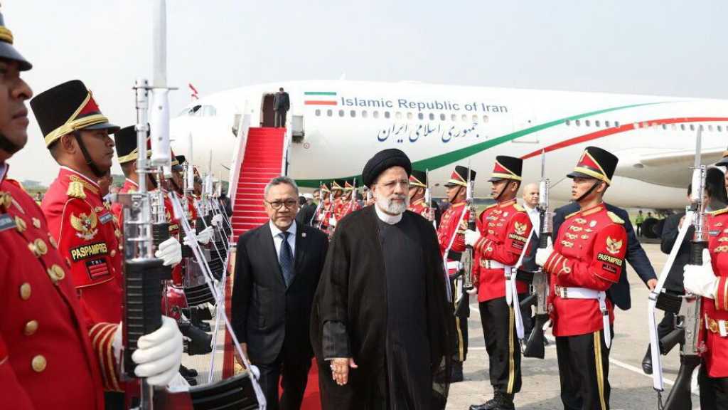 Le président iranien Ebrahim Raïssi en visite en Indonésie