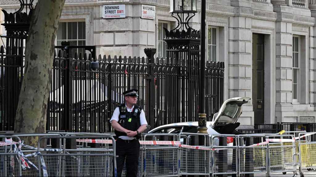 Royaume-Uni: un véhicule percute les grilles de Downing Street, un homme arrêté