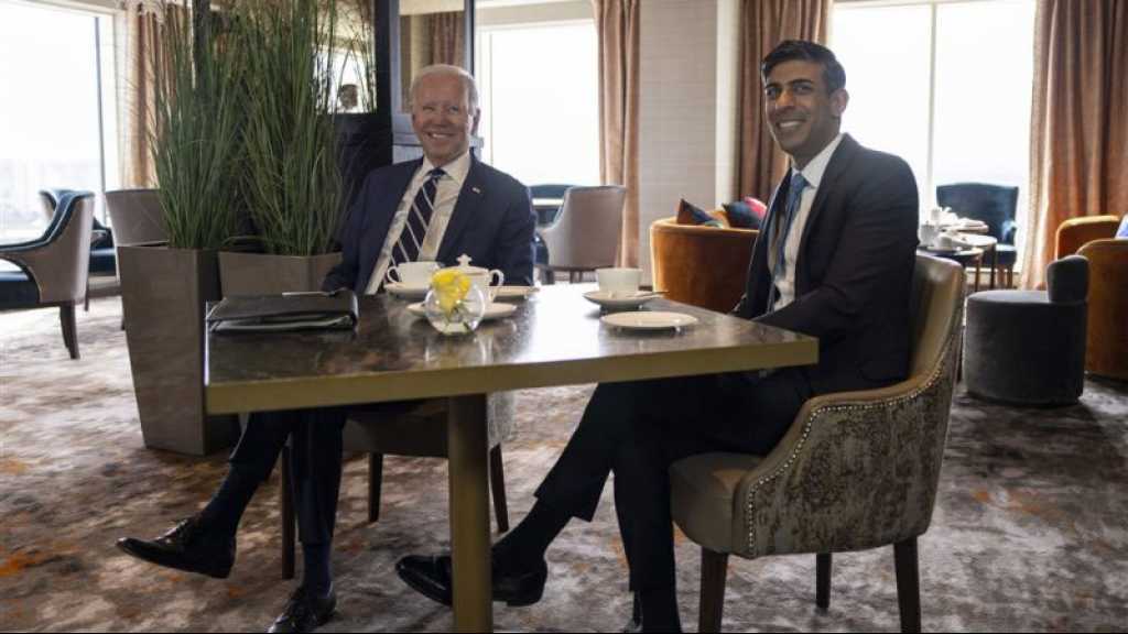 Le Premier ministre britannique à Washington pour parler technologie et défense avec Biden