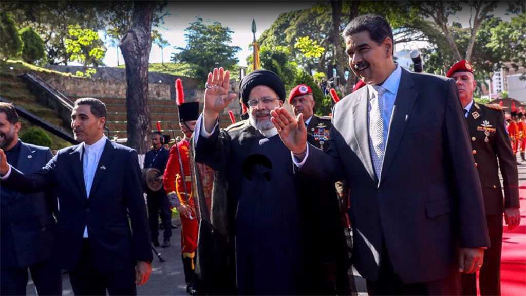Raïssi et Maduro décident d’élargir la coopération entre Téhéran et Caracas