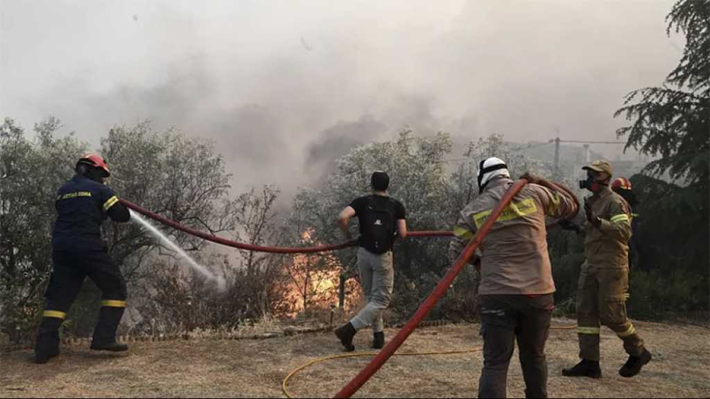 Grèce : Légère amélioration sur le front des feux, les pompiers restent «sur le pied de guerre»