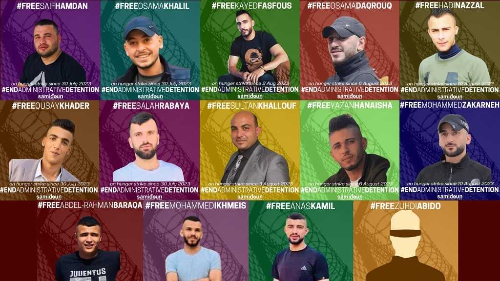 Détention administrative: 13 prisonniers palestiniens dans les prisons israéliennes en grève de la faim