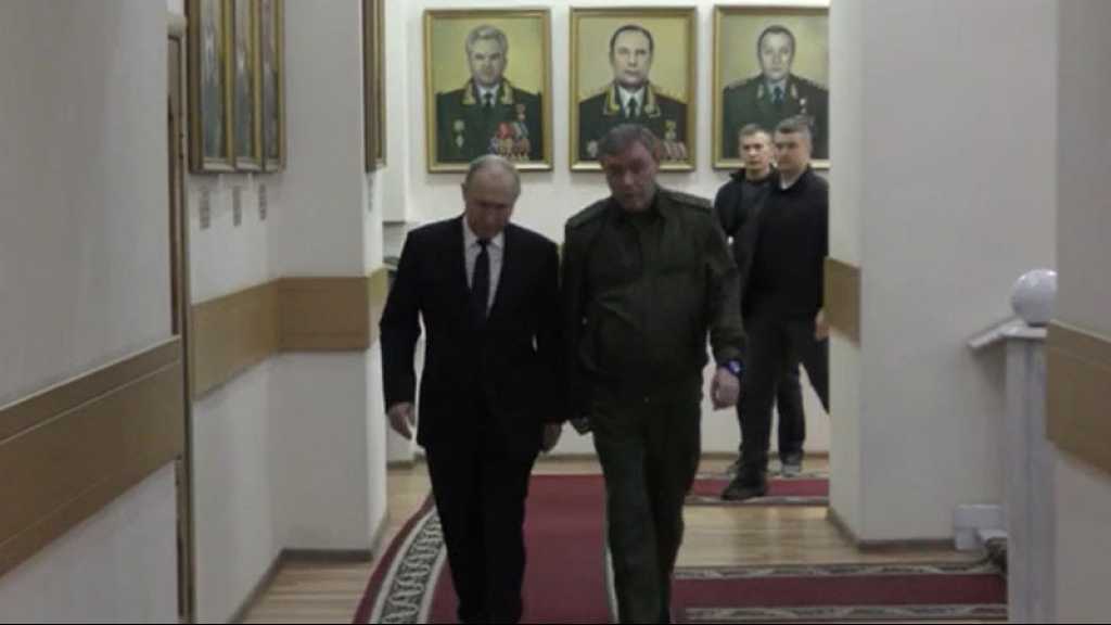 Poutine dans le sud de la Russie avec les généraux supervisant l’opération en Ukraine