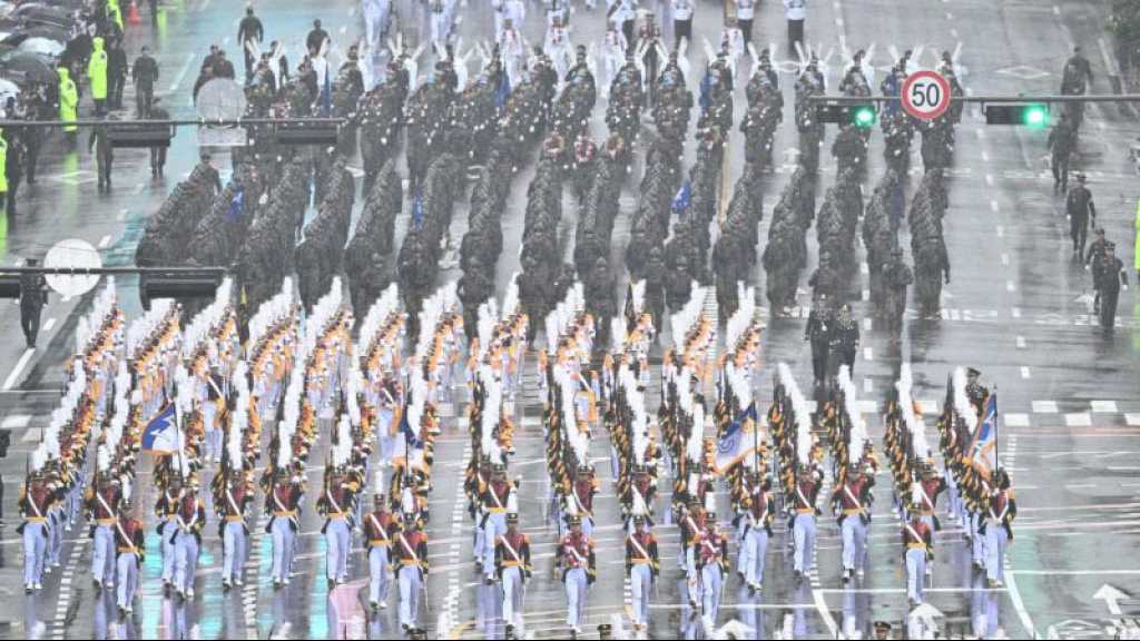 Avec la participation de 300 soldats US, la Corée du Sud a organisé son premier défilé militaire en dix ans
