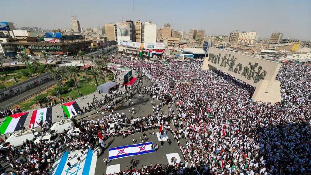 Des milliers de manifestants pro-Palestiniens à Bagdad et Téhéran