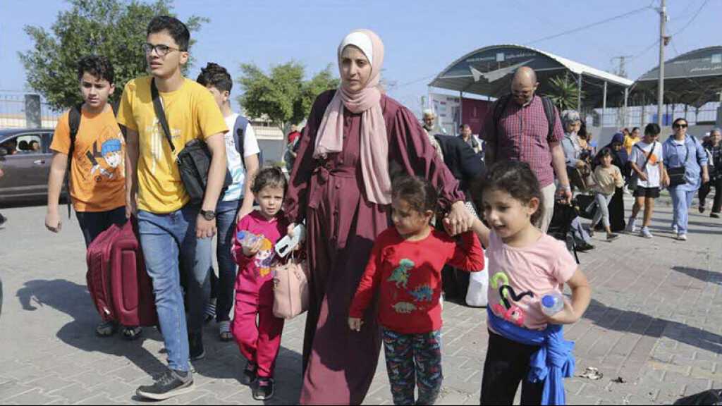 Gaza: les premiers étrangers et binationaux franchissent le terminal de Rafah vers l’Egypte