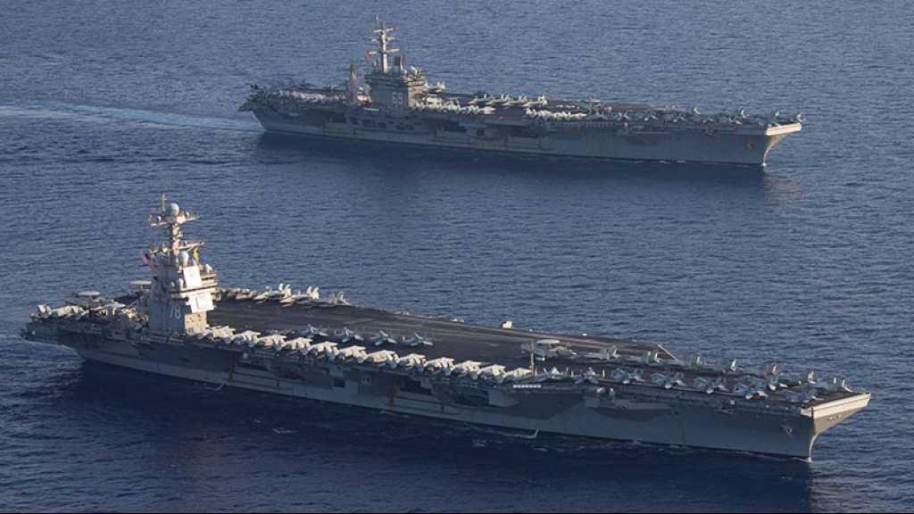 Le porte-avions américain Eisenhower quitte le détroit d’Hormuz et le golfe Persique (CGRI)