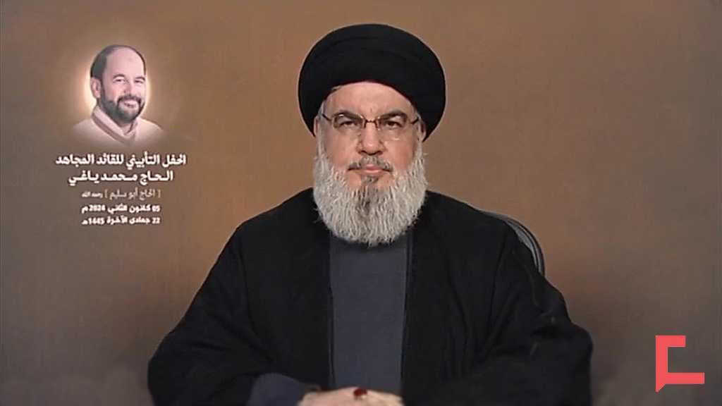 Sayyed Nasrallah : L’ennemi israélien impose un black-out sur ses lourdes pertes sur le front nord où il a été humiliée