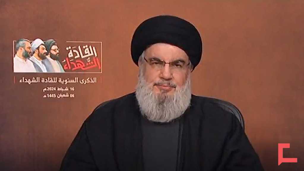 Sayyed Nasrallah: le prix de l’effusion du sang des civils sera le sang... Nos missiles peuvent atteindre «Eilat»