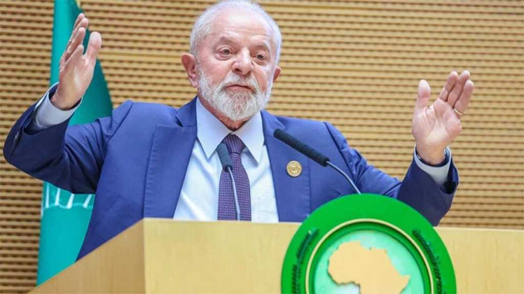 Le président brésilien Lula persiste à accuser «Israël» de génocide à Gaza