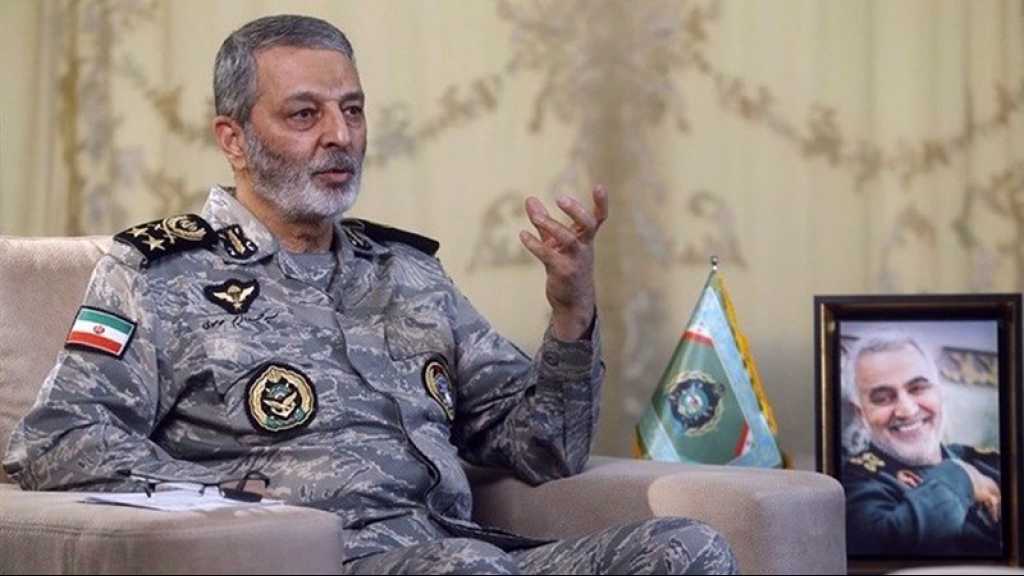 L’Iran ripostera de manière écrasante à toute agression étrangère, dit le Commandant en chef de l’armée