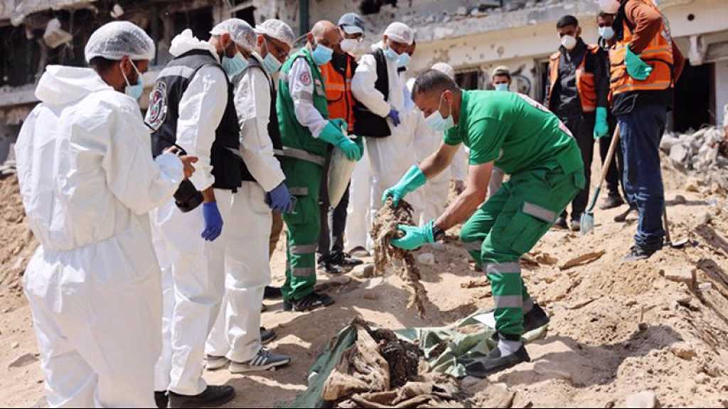 Gaza: Découverte de corps décapités dans une fosse commune à l’hôpital Al-Chifa