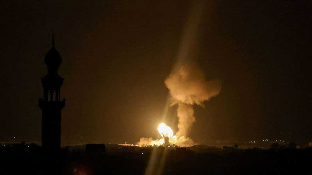 L’ennemi israélien mène une agression aérienne visant un bâtiment dans la campagne de Damas