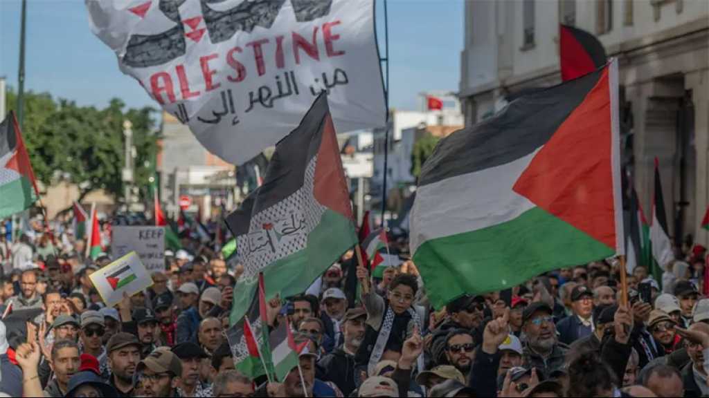 Maroc: des milliers de personnes participent à une manifestation en soutien à Gaza