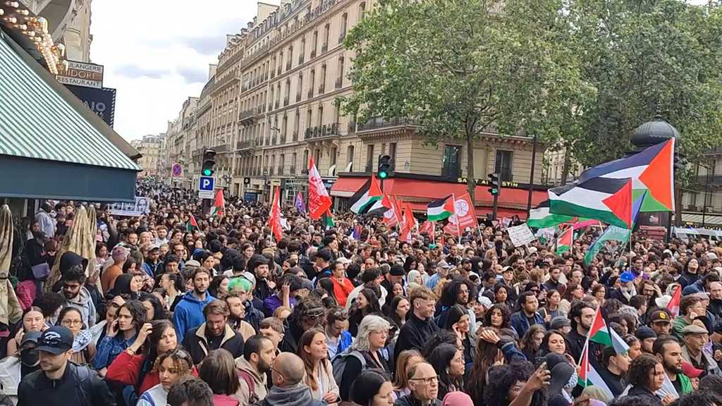 Rafah: des dizaines de milliers de personnes déferlent dans les rues de Paris