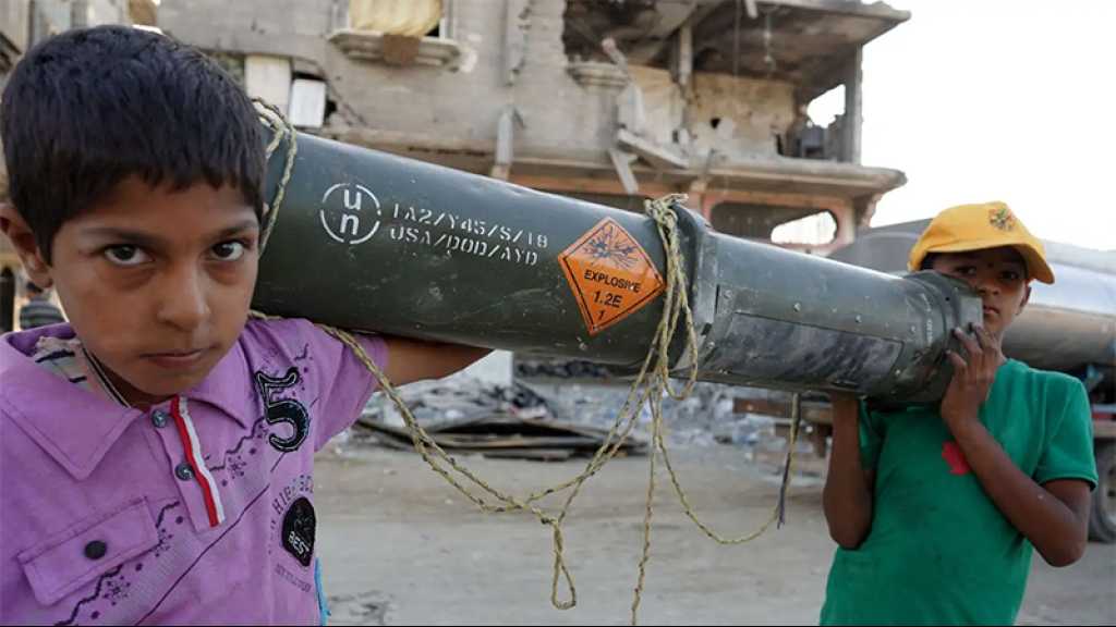 Gaza: «Israël» a largué 79 mille tonnes d’explosifs, tuant jusque-là 15 517 enfants palestiniens