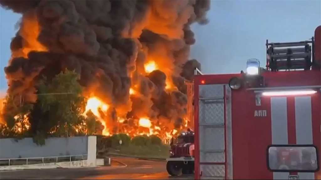 Russie: Incendie d’un dépôt pétrolier après une attaque de drone ukrainien