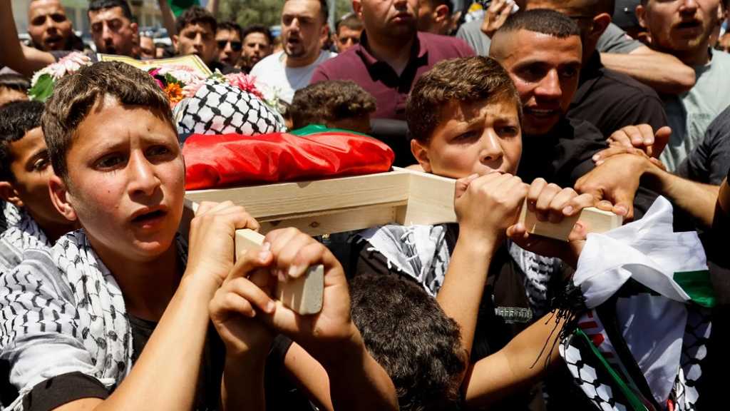 UNICEF: Le nombre d’enfants martyrs en Cisjordanie occupée a augmenté  de 250%