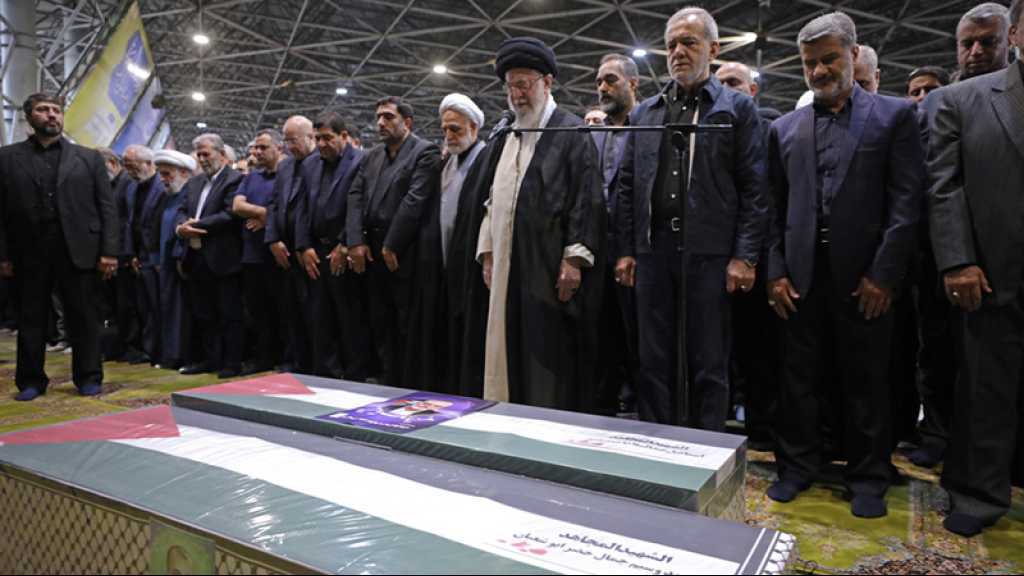 Funérailles de Haniyeh à Téhéran: L’imam Khamenei dirige la prière funéraire