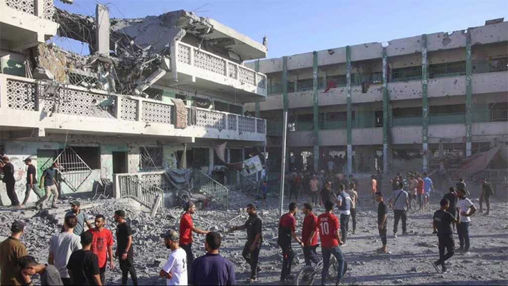 Massacre à Gaza: «Israël» bombarde deux nouvelles écoles, tuant 30 Palestiniens dont des enfants