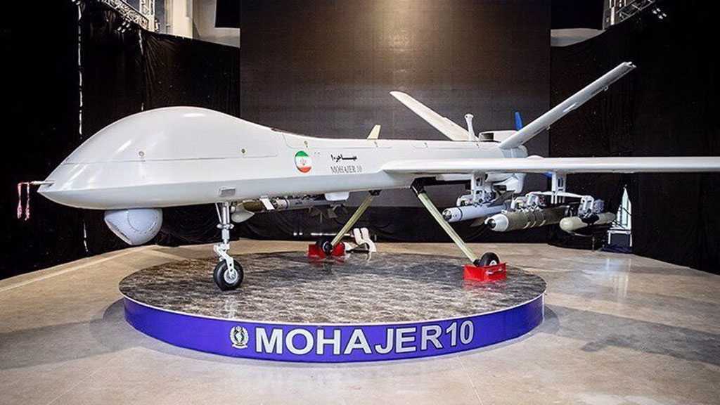 L’Iran présente ses drones à longue portée Mohajer-10 lors d’une exposition en Russie