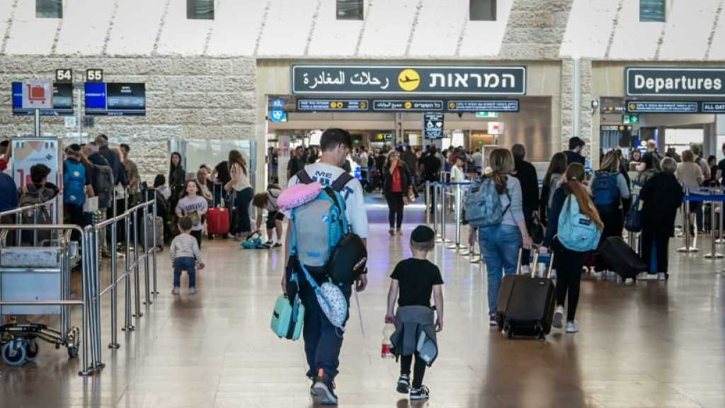 Le nombre d’«Israéliens» ayant quitté l’entité sioniste en hausse significative en 2024