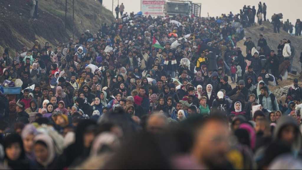 Gaza: Retour de déplacés au nord, une victoire contre «les projets de déplacement» des Palestiniens